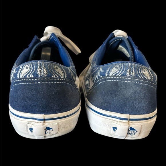 Vans Style 36 'Bandana - True Blue' - Men's Size 8.5 W size 10Shoes Sneakers - Picture 3 of 17